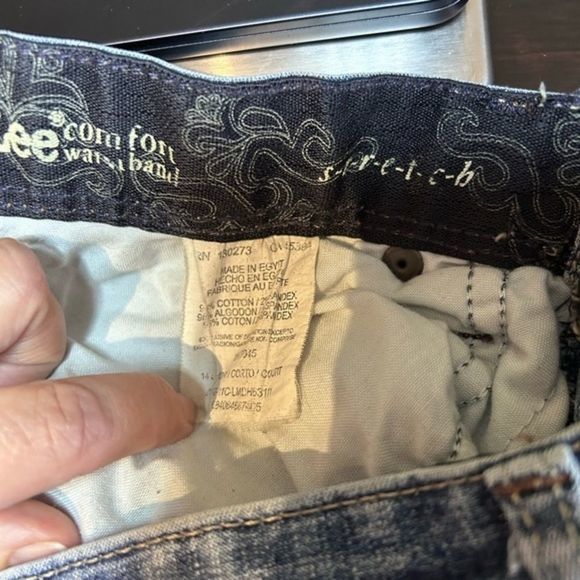 Lee comfort waistband stretch jeans size 14 - Picture 10 of 16